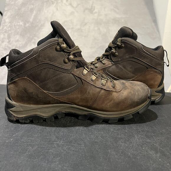 Timberland Hiking Boots Mens Size 11.5 Brown Mt Maddsen Waterproof Leather main image 8